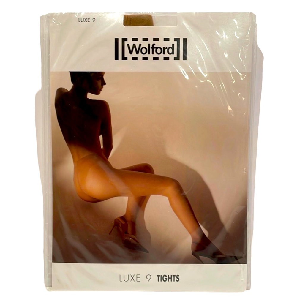 Wolford tights, small, sand color in style called “Luxe 9”…NWT